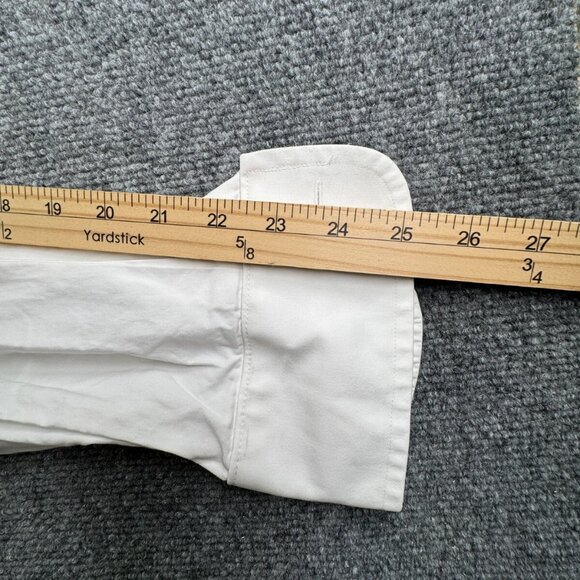 Eton Long Sleeve Button Up Shirt Men Cotton Designer White 17.5 Sweden Woven - Picture 15 of 15